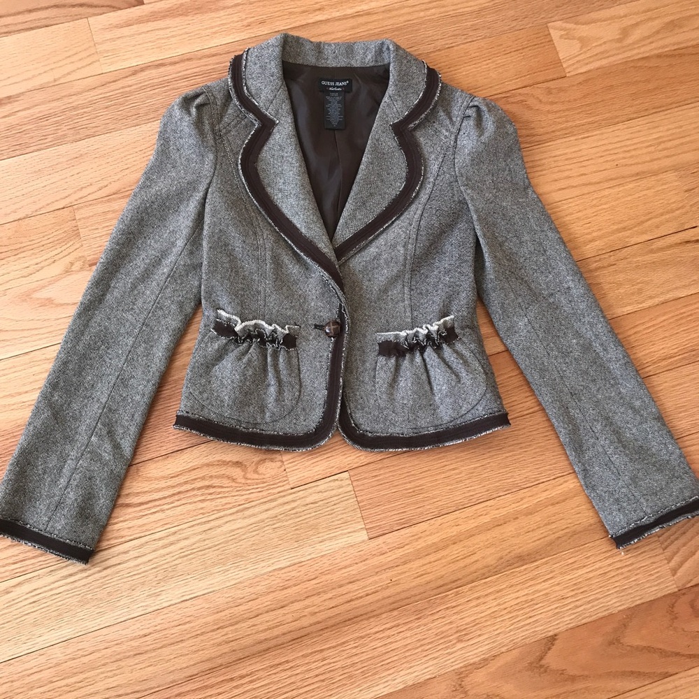 GUESS tweed blazer!!!